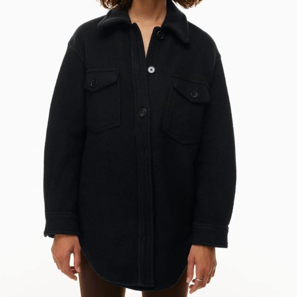 Like New Aritzia Wilfred Free Ganna Shirt Jacket Shacket Small